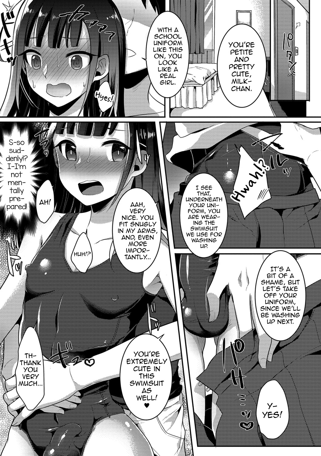 Hentai Manga Comic-A Trap's Exciting First Time At The School Store-Read-3